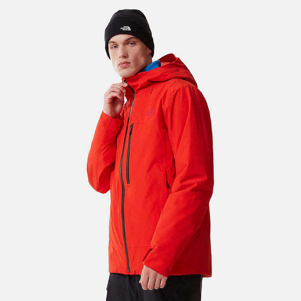 The North Face Descendit Ανδρικα Μπουφάν Για Σκι - Κοκκινα (QDIE38594)